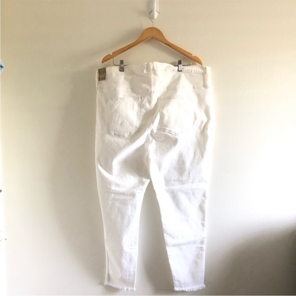 Madewell White 10” High Rise Skinny Jeans 36 - Picture 7 of 11